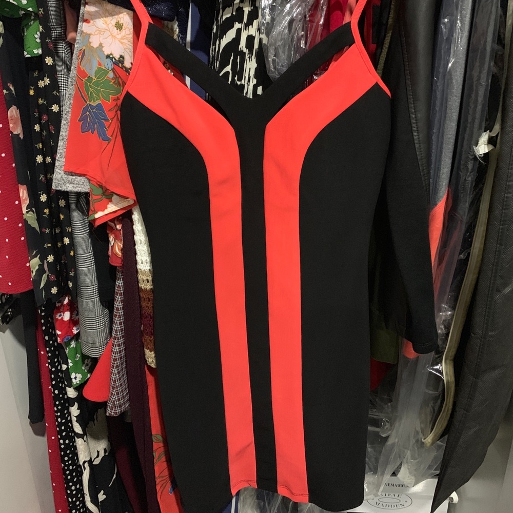 Black & Red Dress